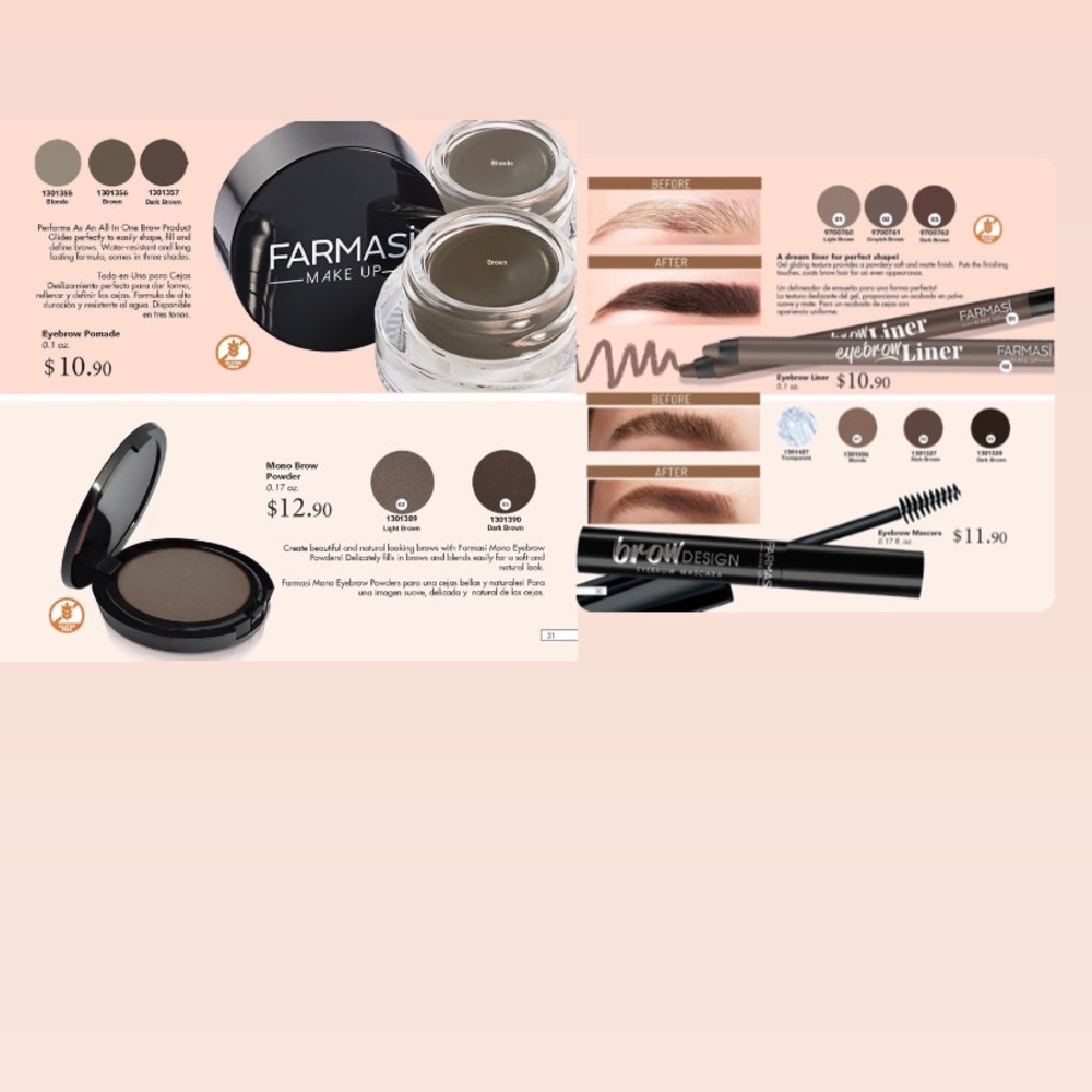 Eyebrow makeup